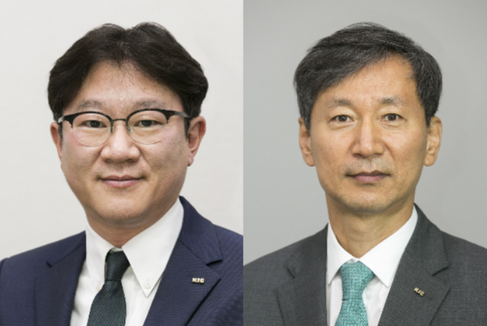 KIC　names　Lee　Hoon　(left)　as　its　new　CIO　and　Jung　Ho-seok　as　the　CRO