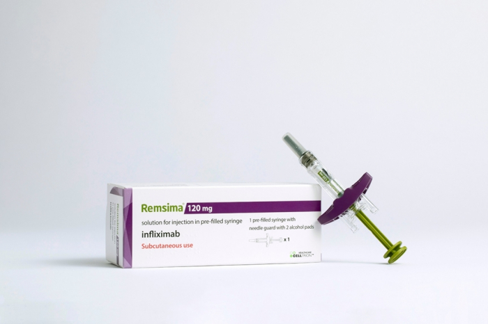 Celltrion's　Remsima　SC,　a　subcutaneous　injection　type　of　the　biosimilar