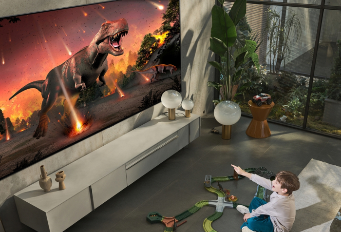 LG's 97-inch EVO Gallery Edition, the world's largest OLED TV