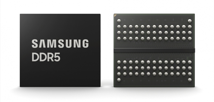 Samsung's DDR5 DRAM chip