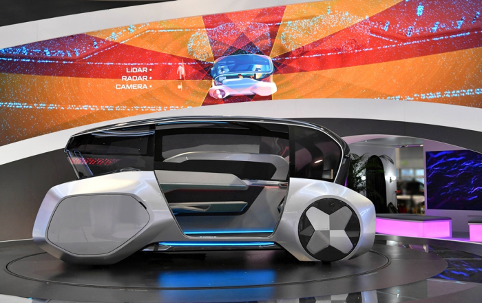 Hyundai Mobis' autonomous driving mobility concept M.Vision S