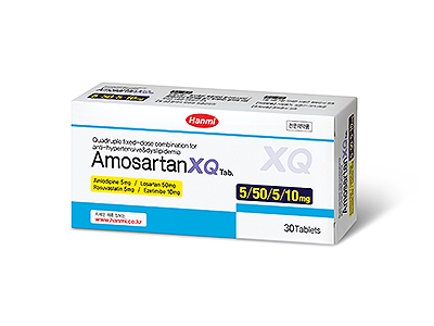 Hanmi's　blockbuster　high　blood　pressure　drug　Amosartan