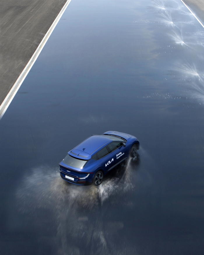 Drivers try racing Hyundai’s latest models at Asia’s largest driving center