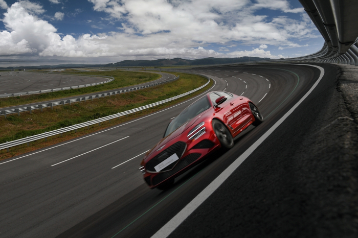 Drivers try racing Hyundai’s latest models at Asia’s largest driving center