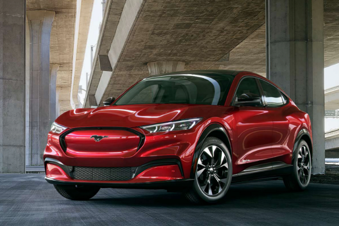 Mustang Mach-E, a Ford Motor EV, uses LG Energy Solution batteries