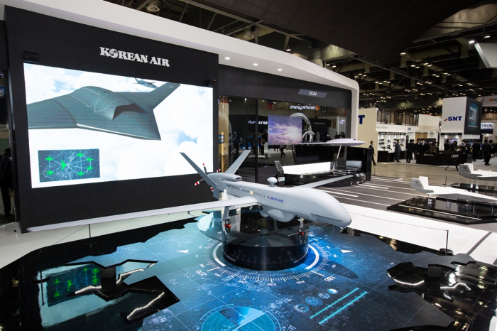 Korean Air's UAV at DX Korea 2022 (Courtesy of Korean Air)