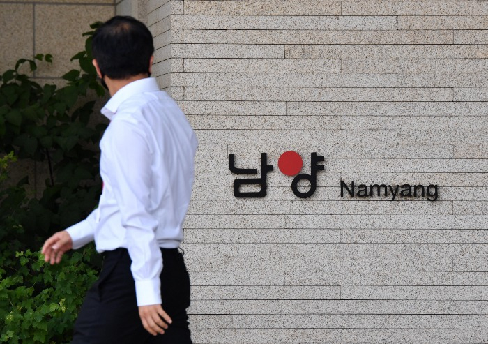 Namyang shares have tumbled by almost half off their four-year high of 813,000 won hit in July of last year,