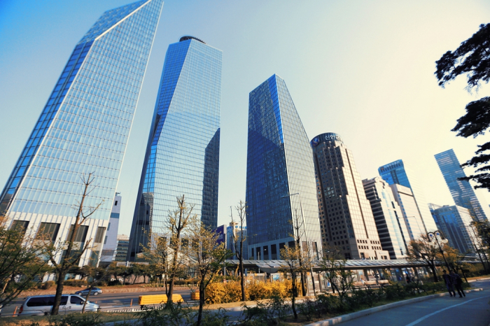 The International Finance Center in Yeouido