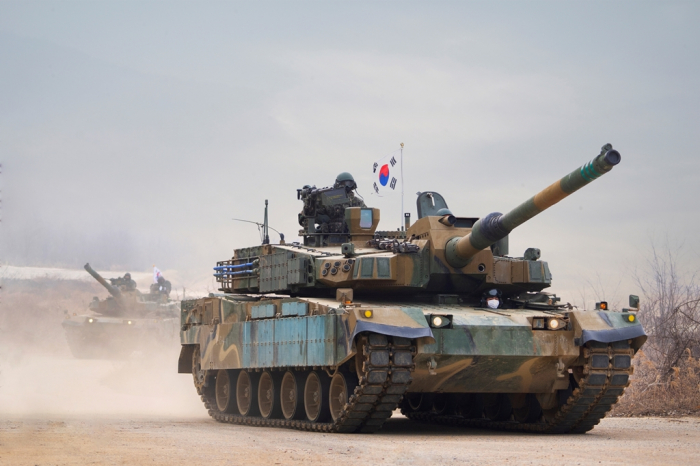Hyundai Rotem's K2 tanks