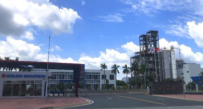 Kolon has recently completed the expansion of its tire cord fabric plant in Vietnam