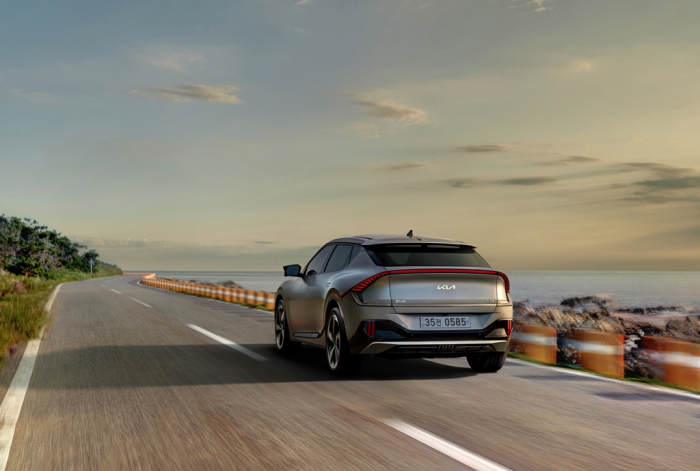 The Kia EV6 GT crossover