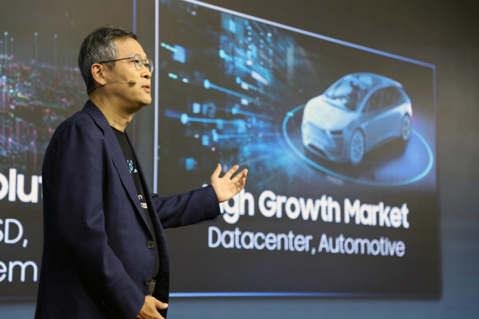 Lee Jung-bae, president and head of Samsung's Memory Business at Samsung Tech Day 2022