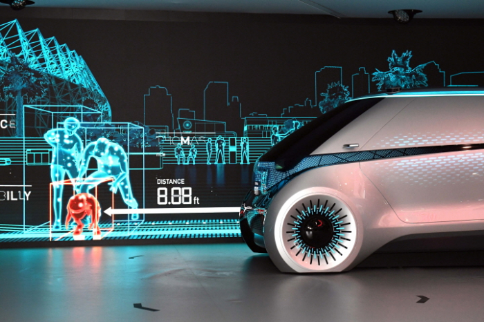 Hyundai Mobis' future mobility concept car