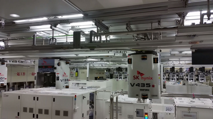 SK Hynix chip factory in Wuxi, China (Courtesy of Yonhap)
