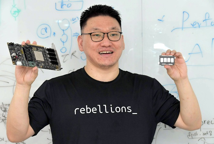 Rebellions founder and CEO Park Sung-hyun