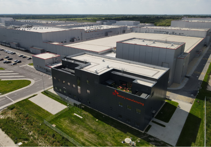 SK On's second plant in Hungary (Courtesy of SK On)