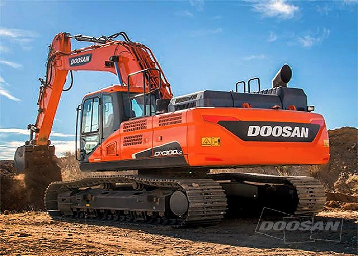 Hyundai Doosan Infracore's excavator