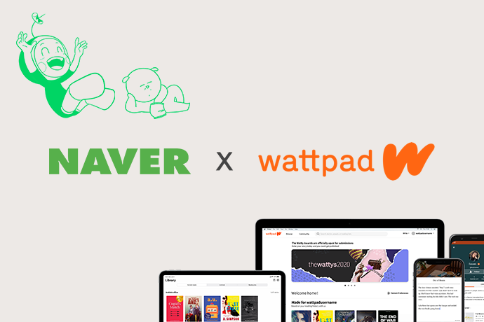 Naver　and　Wattpad