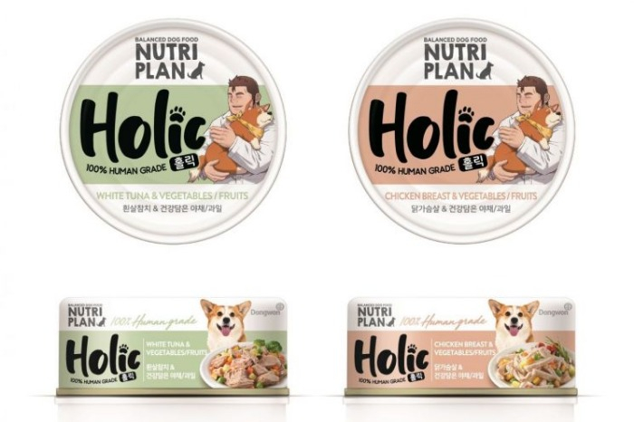 Holic,　Dongwon　F&B's　premium　dogfood　(Courtesy　of　Dongwon　F&B)