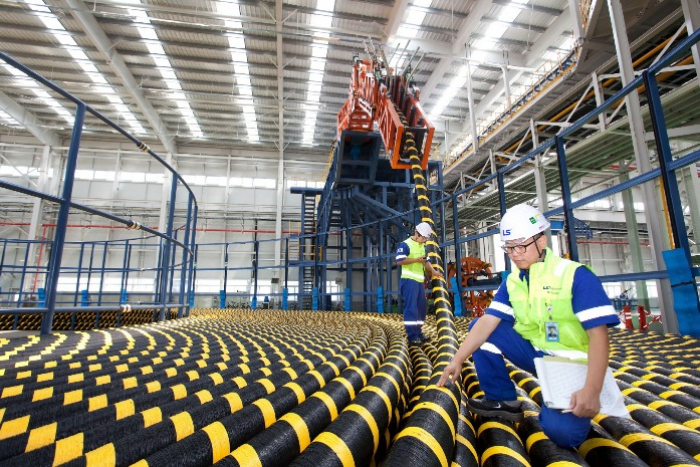 Undersea cables made by LS Cable & System (Courtesy of LS Cable)
