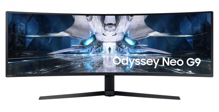 Samsung　Electronics'　gaming　monitor,　the　Odyssey　Neo　G9