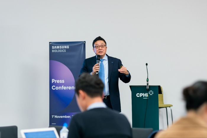 James Park, executive vice president and head of the global sales center at Samsung Biologics