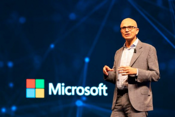 Microsoft　CEO　Satya　Nadella　(Courtesy　of　Microsoft　Korea)