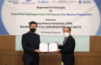 Samsung Heavy develops liquefied hydrogen fuel cell system