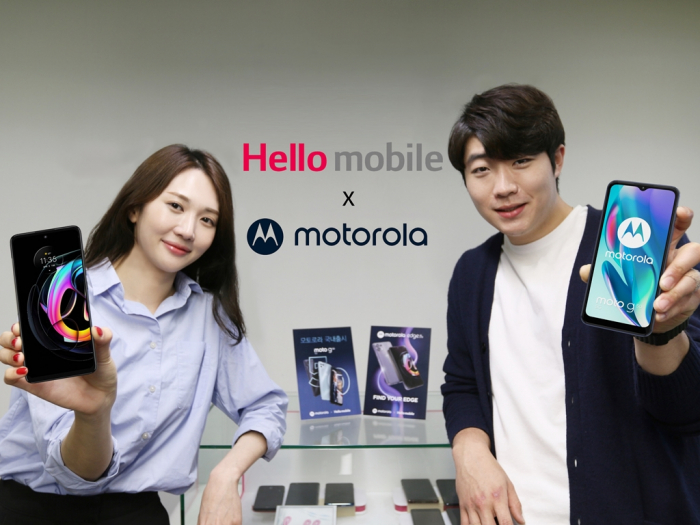 Motorola　launches　a　5G　smartphone　in　Korea