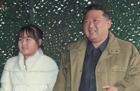 Kim Jong-un appears with daughter in public for first time