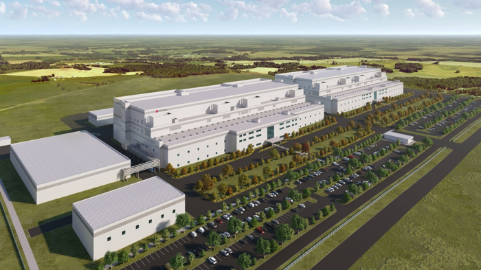 A　rendering　of　LG　Chem's　Tennessee　cathode　manufacturing　plant