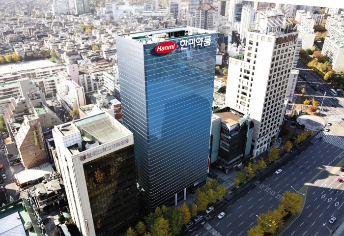 An　aerial　view　of　Hanmi　Pharmaceutical's　headquarters 