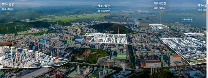 Four naphtha cracking facilities at Yeochun NCC