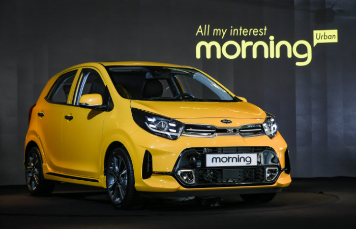Kia's　best-selling　passenger　model　'Morning' 