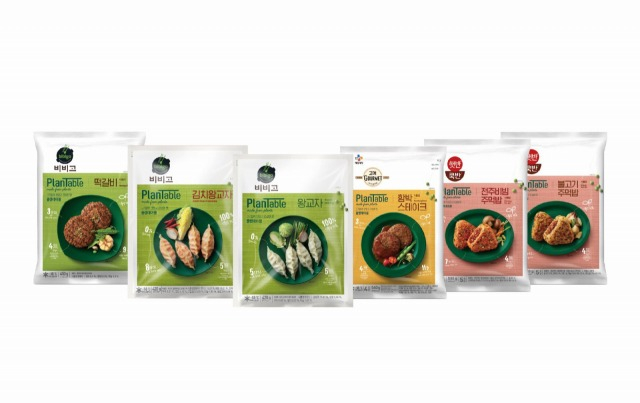 CJ　CheilJedang's　plant-based　food　brand　PlanTable