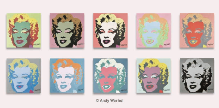 Andy Warhol's print for sale on ArtnGuide