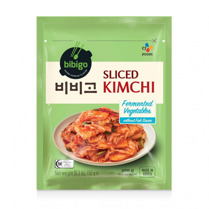 Bibigo's　new　sliced　kimchi　to　be　sold　in　the　European　market 