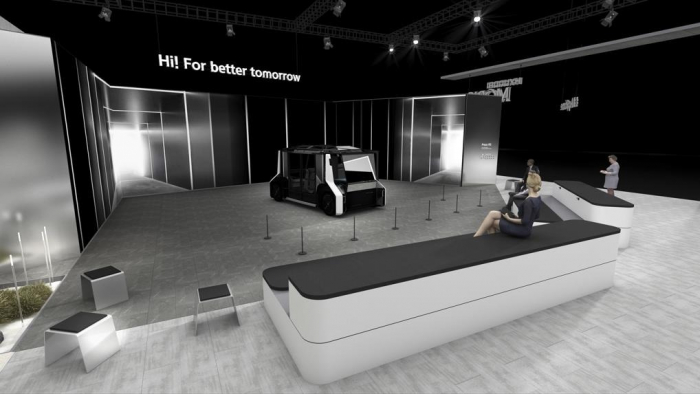 Purpose-built vehicle concept model of Hyundai Mobis