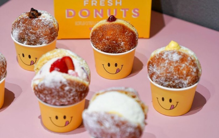 Cafe Knotted is one of the most popular donut shop brands in South Korea