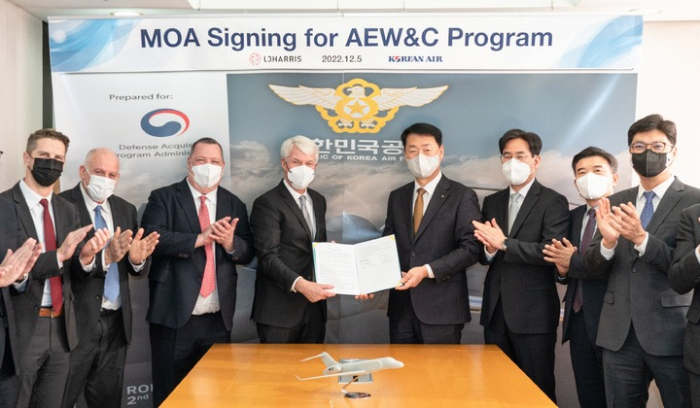 Korean　Air　signs　agreement　with　L3Harris　for　airborne　control　system　