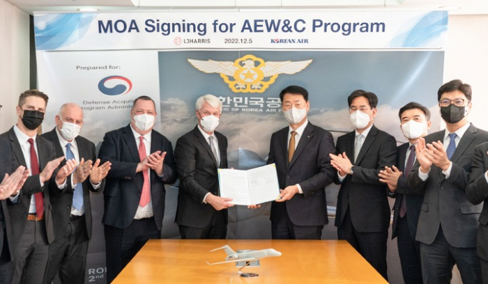 Korean　Air　signs　agreement　with　L3Harris　for　airborne　control　system　