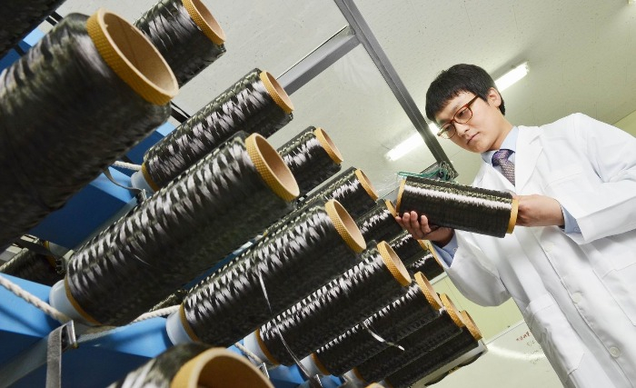 Hyosung　Advanced　Materials'　carbon　fiber