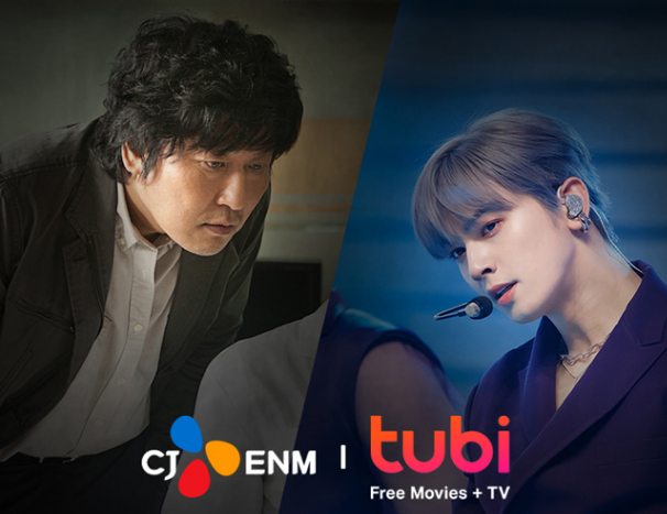 Award-winning South Korean actor Song Kang-ho (left) and singer Cha Eun-woo (Courtesy of CJ ENM)