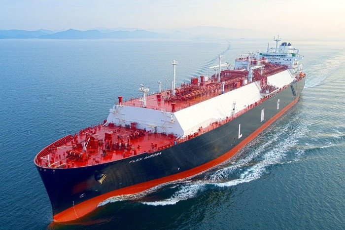 LNG　carrier　built　by　Korea　Shipbuilding　&　Offshore　Engineering 