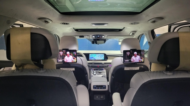 Hyundai Mobis tests cutting-edge vehicle broadcast platform in North America