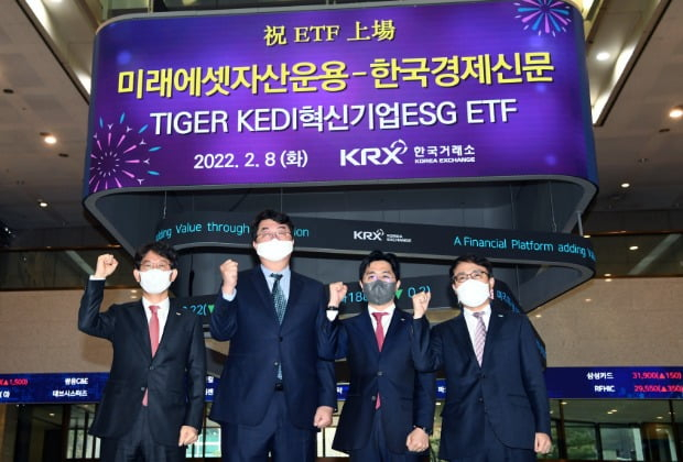 TIGER KEDI Innovator ESG30 ETF, tracking The Korea Economic Daily’s market index KEDI30, debuted in February