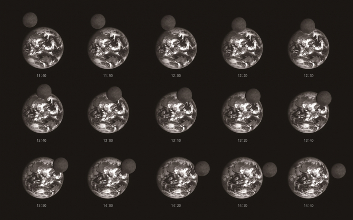 Danuri photographed the Moon every day for one month from Sept. 15