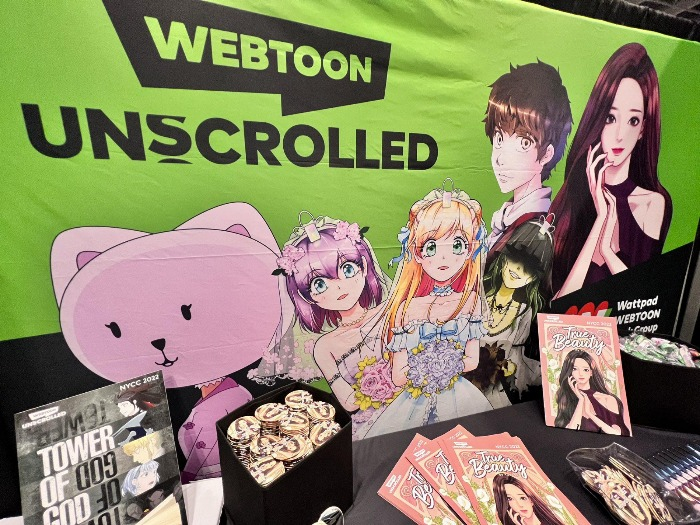 Naver　Webtoon,　a　digital　comics　and　novel　platform,　ranks　first　in　North　America’s　web　manga　scene