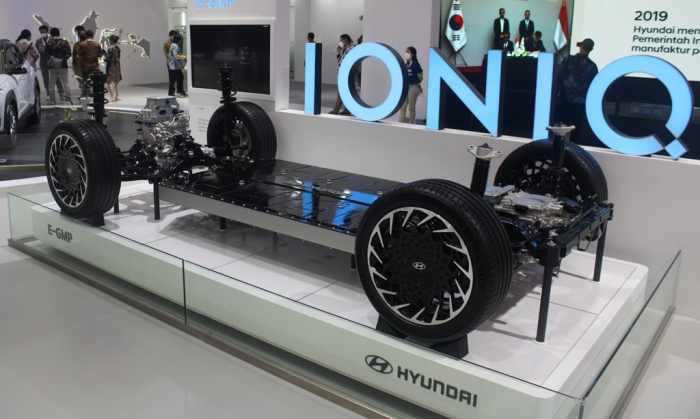 Hyundai's electric vehicle battery system