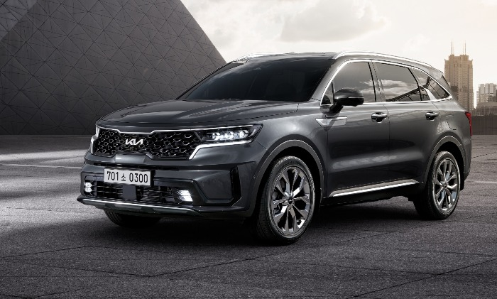 Kia’s　mid-size　SUV　Sorento　ranked　first　in　South　Korea's　car　sales　in　2022